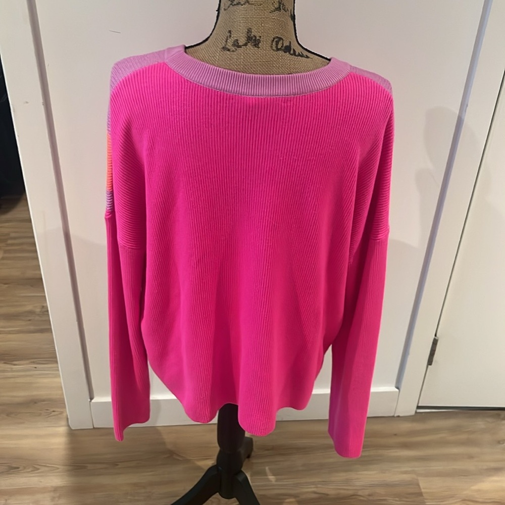 Lilly Pulitze Rivka Chevron Sweater - Picture 4 of 7